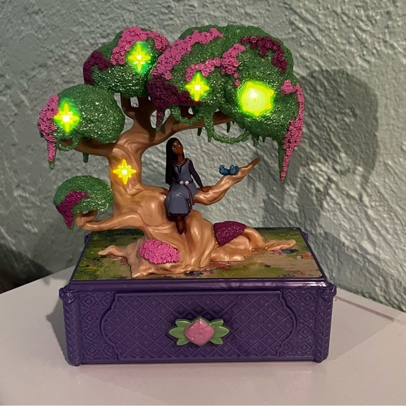 Disney Other - Disney WISH Movie Asha’s Musical Wishing Keepsake Jewelry Box